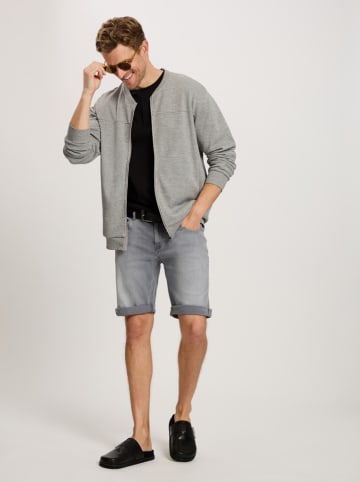 Cross Jeans Sweatjacke in Grau