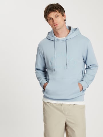 Cross Jeans Hoodie lichtblauw