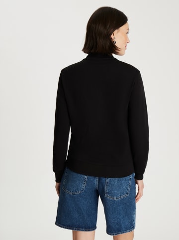 Cross Jeans Sweatjacke in Schwarz
