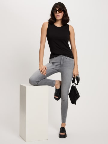 Cross Jeans Top w kolorze czarnym