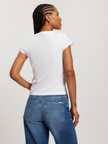 Cross Jeans Koszulka w kolorze białym