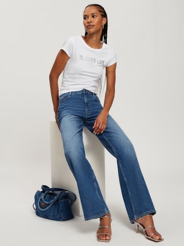 Cross Jeans Koszulka w kolorze białym