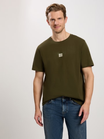 Cross Jeans Koszulka w kolorze khaki