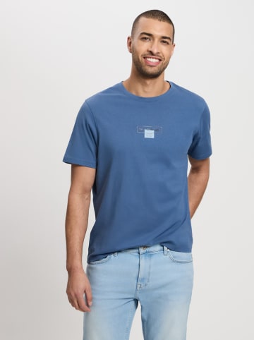 Cross Jeans Koszulka w kolorze niebieskim