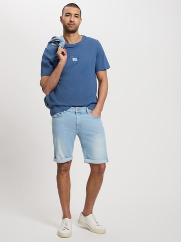 Cross Jeans Koszulka w kolorze niebieskim