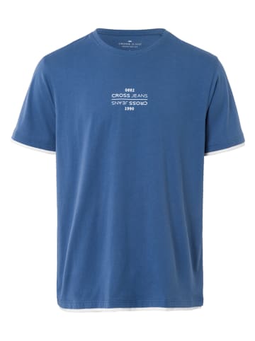 Cross Jeans Shirt blauw