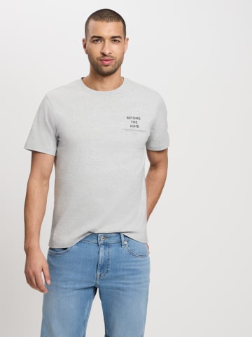 Cross Jeans Koszulka w kolorze szarym