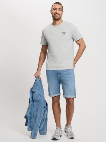 Cross Jeans Koszulka w kolorze szarym