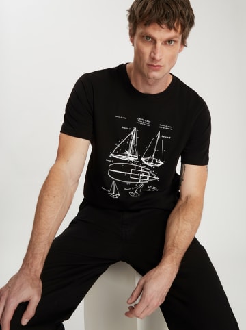 Cross Jeans Shirt zwart