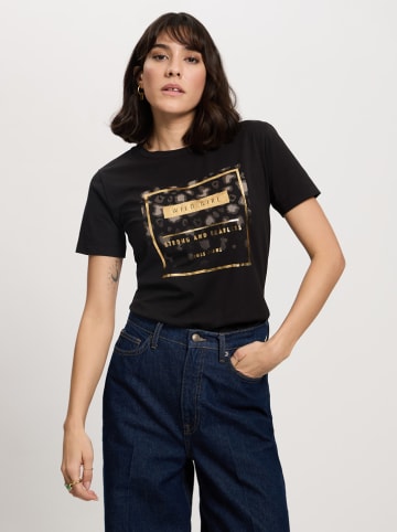 Cross Jeans Koszulka w kolorze czarnym