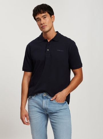 Cross Jeans Koszulka polo w kolorze granatowym