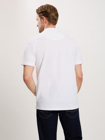 Cross Jeans Koszulka polo w kolorze białym