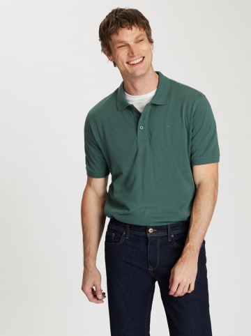Cross Jeans Poloshirt in Grün
