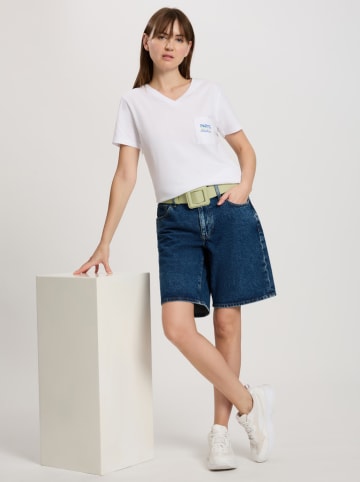 Cross Jeans Koszulka w kolorze białym