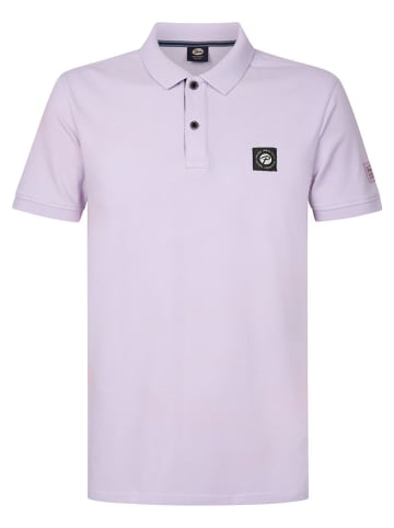 Petrol Poloshirt in Lila