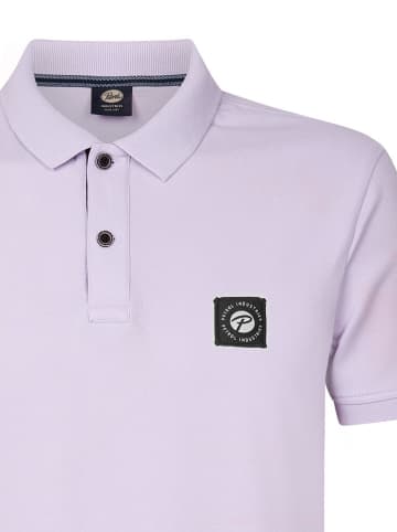 Petrol Poloshirt in Lila