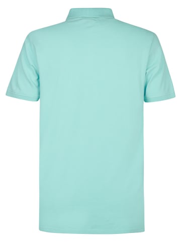 Petrol Poloshirt in Türkis
