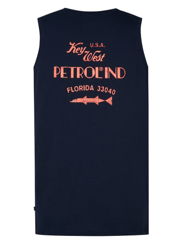 Petrol Top donkerblauw