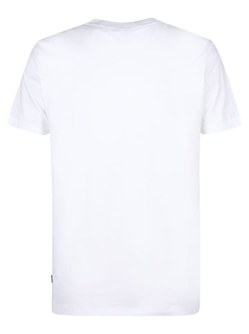 Petrol Shirt in Weiß