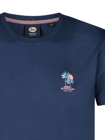 Petrol Shirt in Dunkelblau