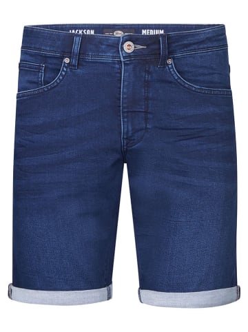 Petrol Jeans-Bermudas in Dunkelblau