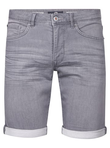 Petrol Jeans-Bermudas in Grau