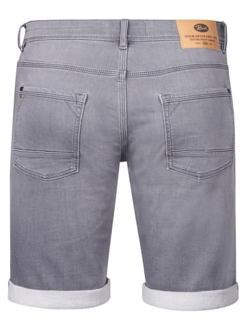 Petrol Jeans-Bermudas in Grau