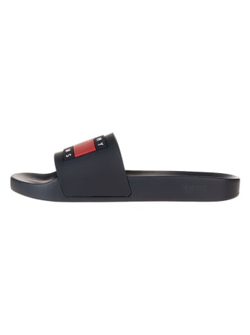 Tommy Hilfiger Pantoletten in Dunkelblau