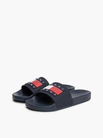 Tommy Hilfiger Shoes Pantoletten in Dunkelblau