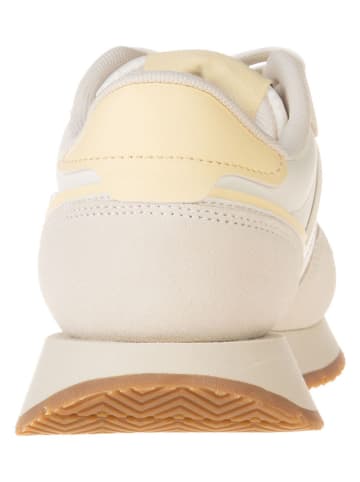 Tommy Hilfiger Leder-Sneakers in Beige/ Gelb