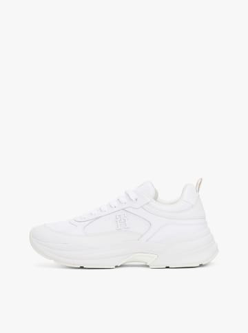 Tommy Hilfiger Shoes Leder-Sneakers in Weiß