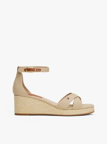 Tommy Hilfiger Shoes Keilsandaletten in Beige