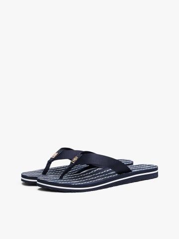 Tommy Hilfiger Shoes Zehentrenner in Dunkelblau