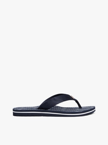 Tommy Hilfiger Shoes Zehentrenner in Dunkelblau