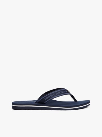 Tommy Hilfiger Shoes Zehentrenner in Dunkelblau