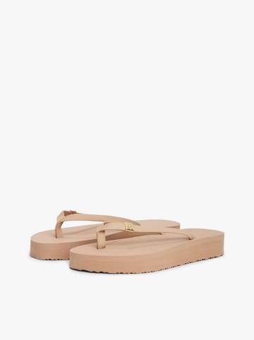 Tommy Hilfiger Shoes Zehentrenner in Beige