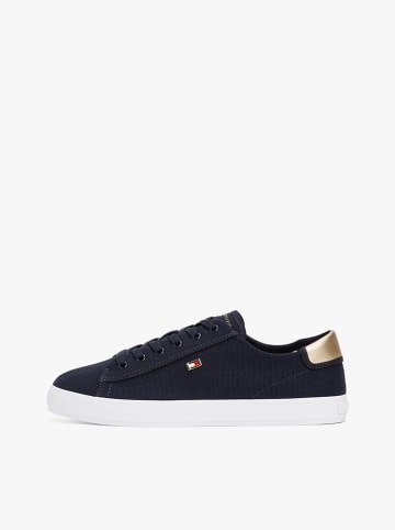Tommy Hilfiger Shoes Sneakers in Dunkelblau/ Gold