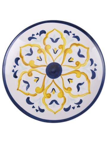 Villa d´Este Talerze (6 szt.) "Sicilia" ze wzorem na owoce - Ø 19,3 cm