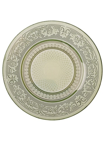 Villa d´Este Talerze (6 szt.) "Imperial" w kolorze zielonym do chleba - Ø 15 cm