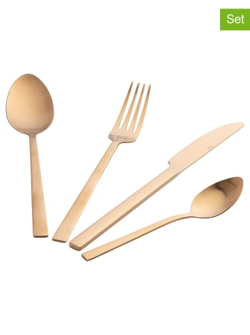 Villa d´Este 24tlg. Besteck-Set "Lexington" in Gold