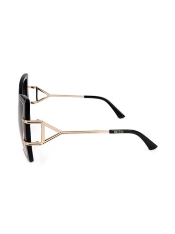 Guess Dames zonnebril zwart/goudkleurig