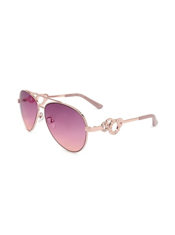 Guess Dames zonnebril goudkleurig/roze