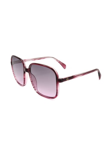 Guess Damskie okulary przeciwsłoneczne w kolorze czerwonym