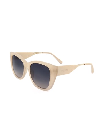 Guess Damskie okulary przeciwsłoneczne w kolorze beżowym