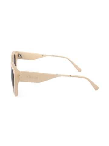 Guess Damskie okulary przeciwsłoneczne w kolorze beżowym