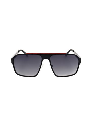 Guess Herren-Sonnenbrille in Schwarz/ Rot
