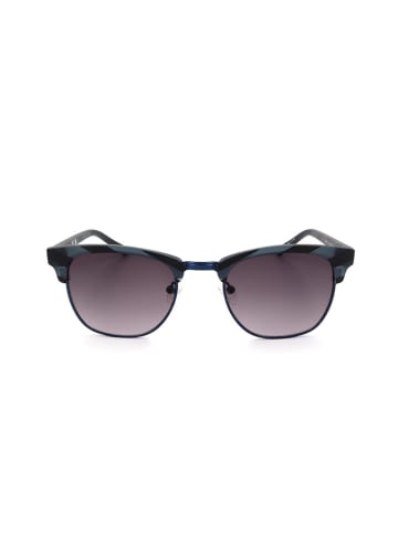 Guess Herren-Sonnenbrille in Schwarz/ Blau