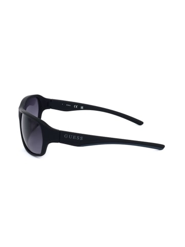 Guess Męskie okulary przeciwsłoneczne w kolorze czarnym
