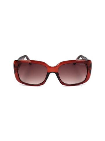 Guess Damskie okulary przeciwsłoneczne w kolorze czerwonym