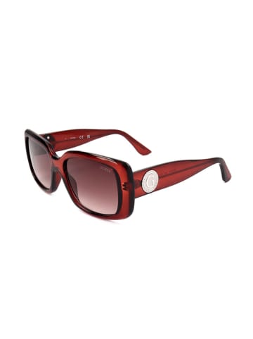 Guess Damskie okulary przeciwsłoneczne w kolorze czerwonym